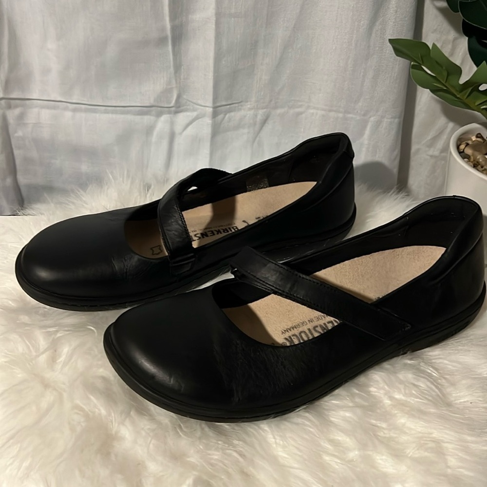 Birkenstock Black Flats